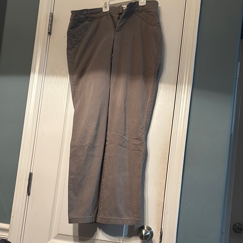 Dockers Gray Women's Trousers Size 4 Used